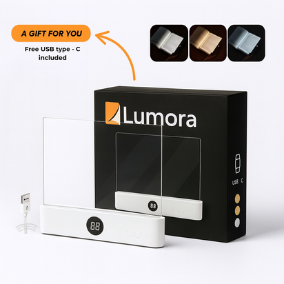 Lumora™ – The Smart LED Book Light