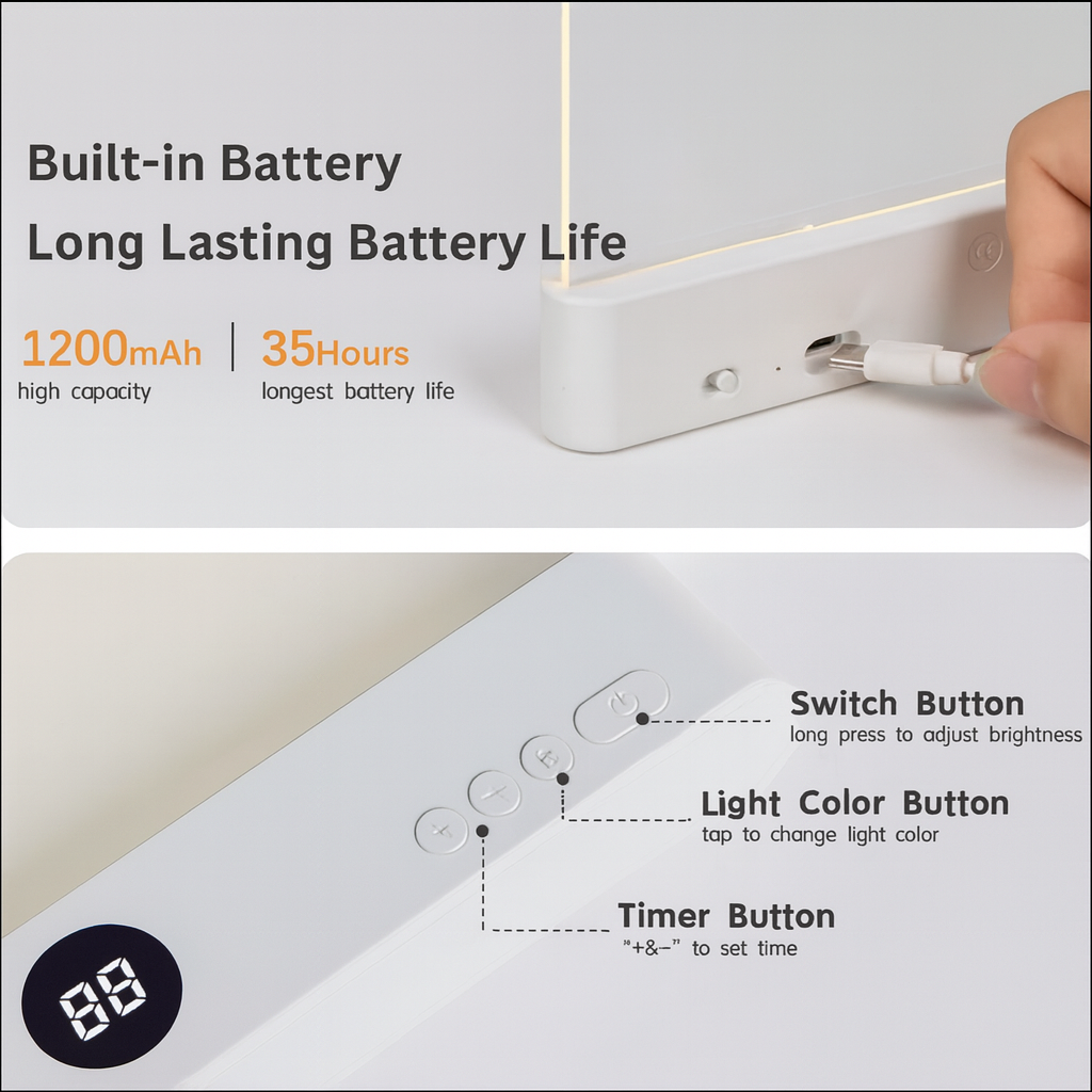 Lumora™ – The Smart LED Book Light