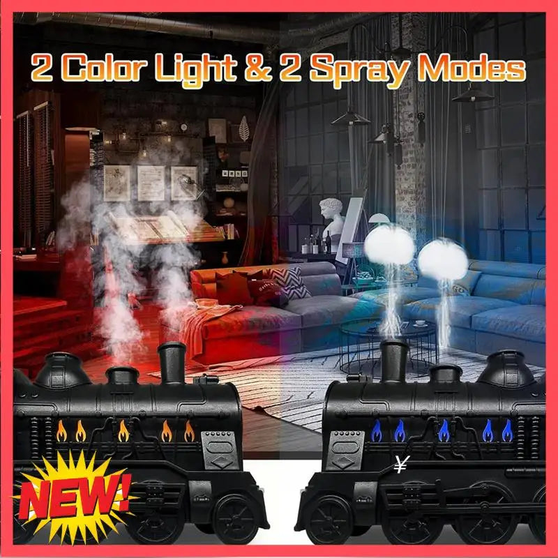 SteamGlow™ Train Humidifier & Essential Oil Diffuser