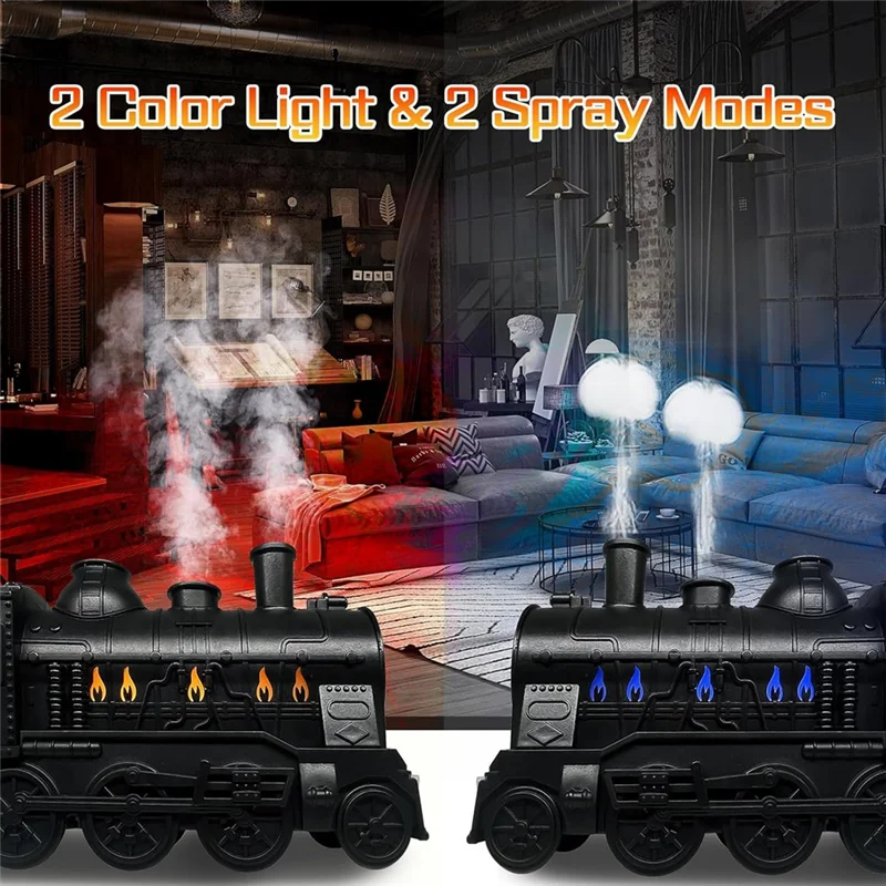 SteamGlow™ Train Humidifier & Essential Oil Diffuser
