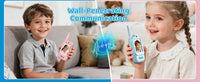 2pcs Video Walkie Talkie Video Intercom HD Rechargeable Voice Fonts One-Click Call Cartoon Voice Changer Christmas Gift for Kids