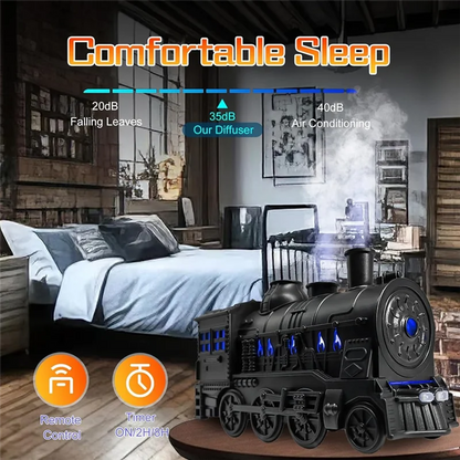 SteamGlow™ Train Humidifier & Essential Oil Diffuser
