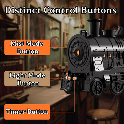 SteamGlow™ Train Humidifier & Essential Oil Diffuser
