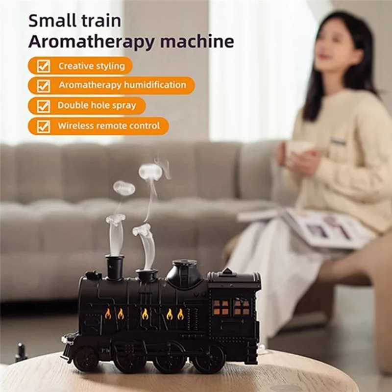 SteamGlow™ Train Humidifier & Essential Oil Diffuser