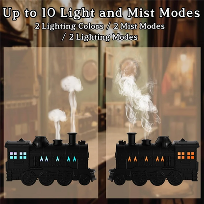 SteamGlow™ Train Humidifier & Essential Oil Diffuser